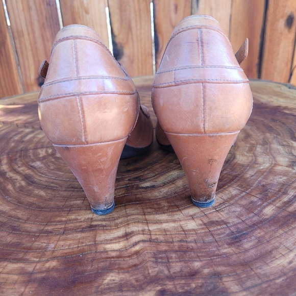 Mary Jane Indigo Heels by Clark's, sz 7.5 - Picture 5 of 8